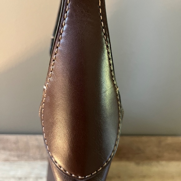 Coach Brooklyn Shoulder Bag 28 in Maple - Picture 7 of 14